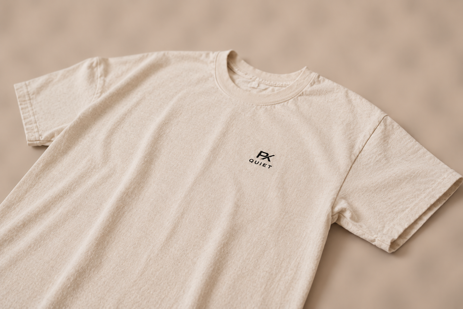 QUIET Tee - Noir